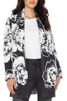 Open Front Shawl Sweater Coat
