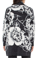 Open Front Shawl Sweater Coat