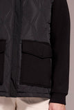 Quilted Knit Combo Jacket