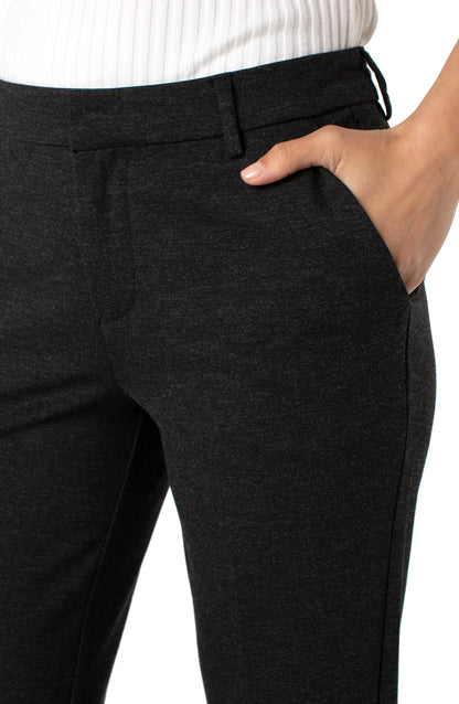 Kelsey Flare Trouser Heather Charcoal