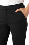 Kelsey Flare Trouser Heather Charcoal