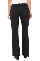 Kelsey Flare Trouser Heather Charcoal