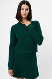 Vhari Knit Classic Sweater Evergreen