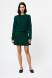 Vhari Knit Classic Sweater Evergreen