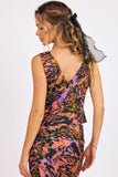 Butterfly Kiss Twist Front Top