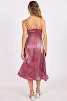 Floral Glow Midi Dress