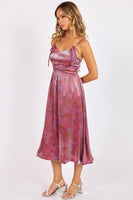Floral Glow Midi Dress
