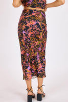 Butterfly Kiss Bias Midi Skirt