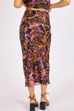 Butterfly Kiss Bias Midi Skirt