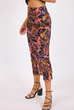 Butterfly Kiss Bias Midi Skirt