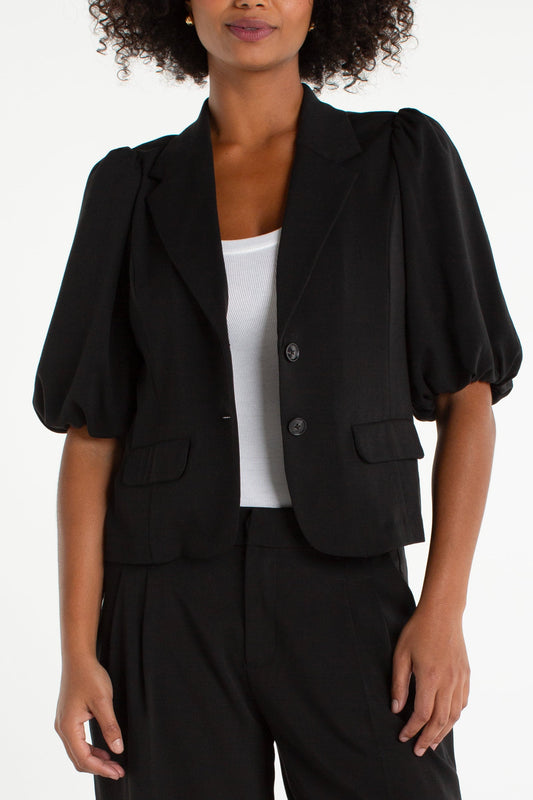 Balloon Sleeve Blazer