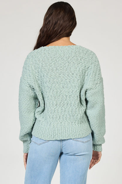 Lexi Textured V-Neck Sweater
