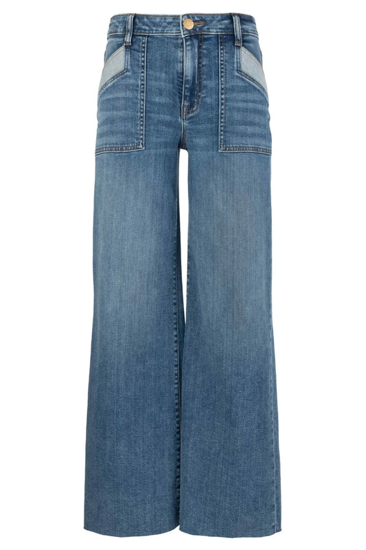 Maya Pork Chop Wide Leg