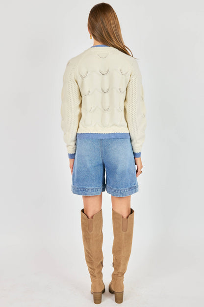 Love Note Layered Cardigan