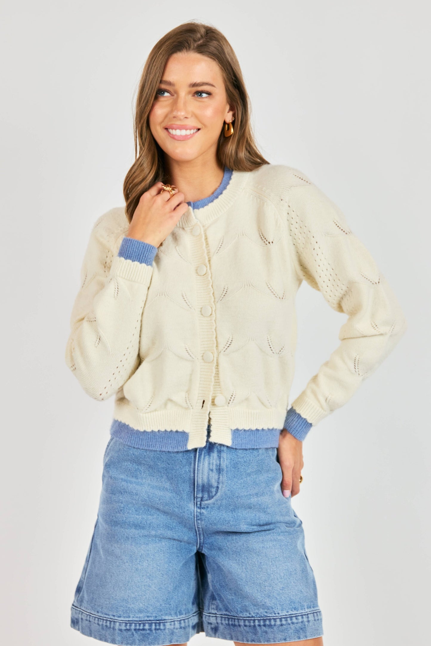 Love Note Layered Cardigan