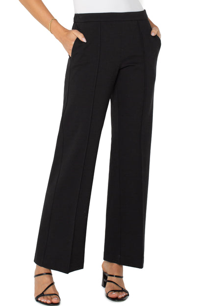 Kayla Pull-On Wide Leg Trouser