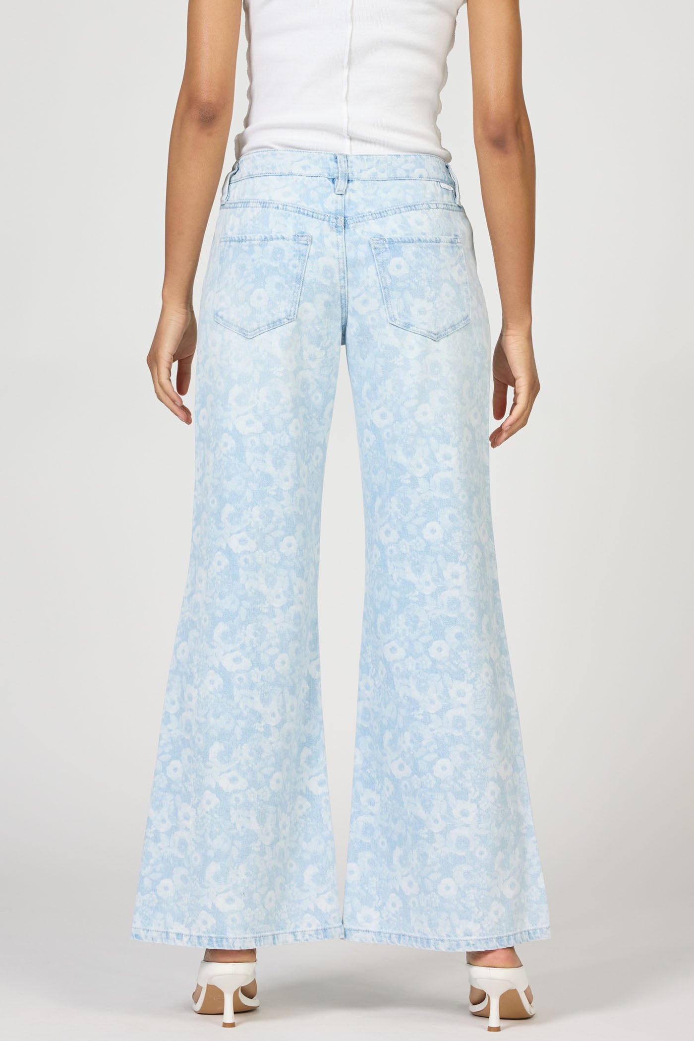 Micah Floral Print Jeans