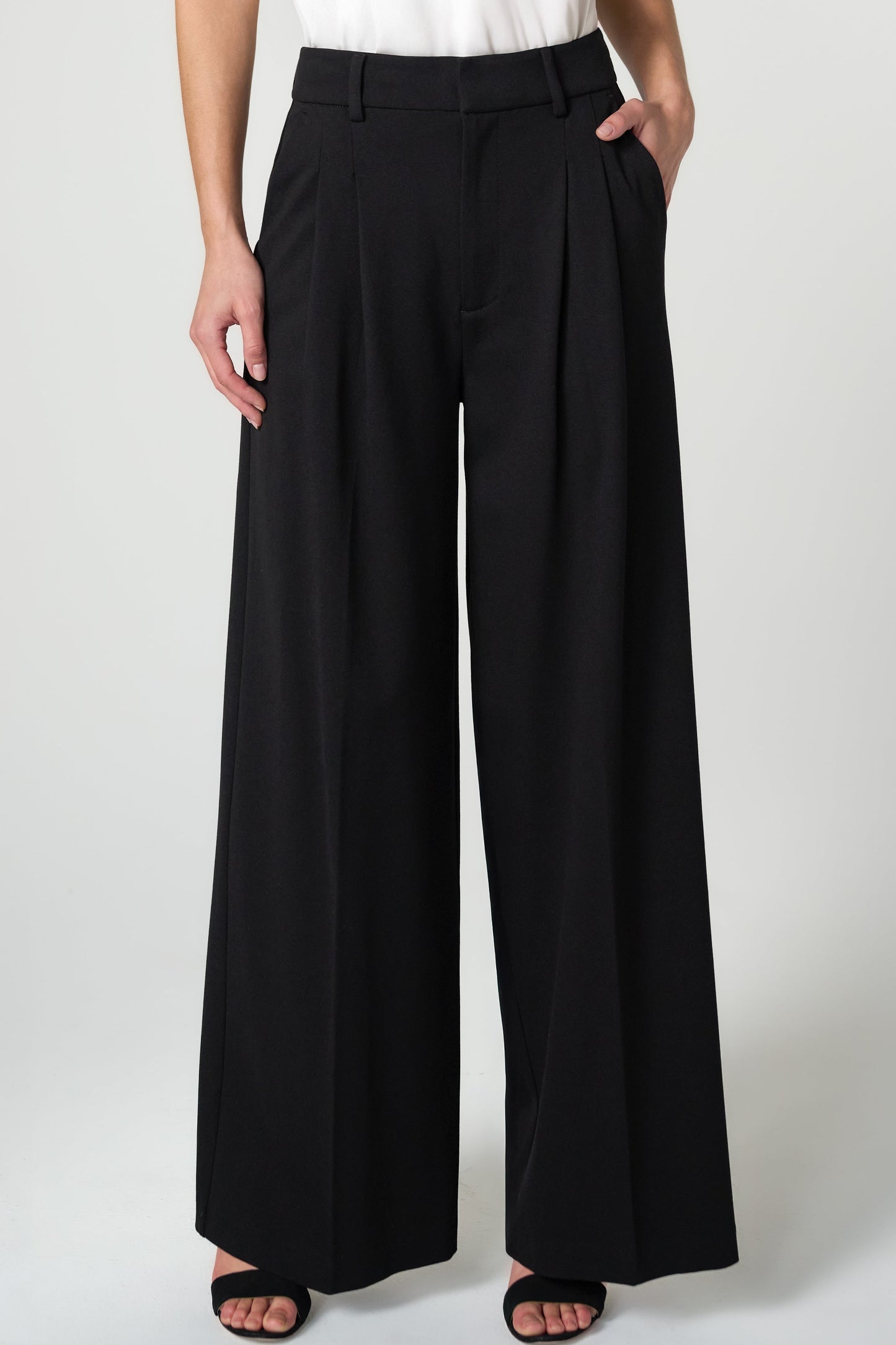 Brooke High Rise Wide Leg Trousers