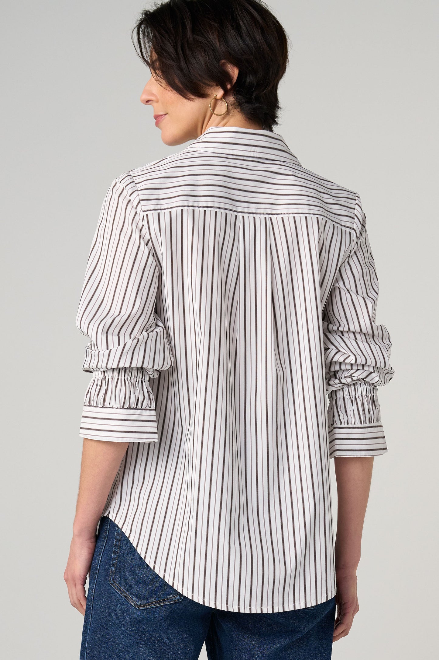 Adjustable Sleeve Button Down
