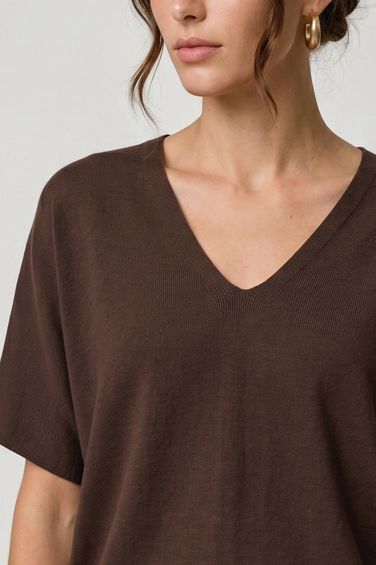 Dolman Sweaters with Step Hem