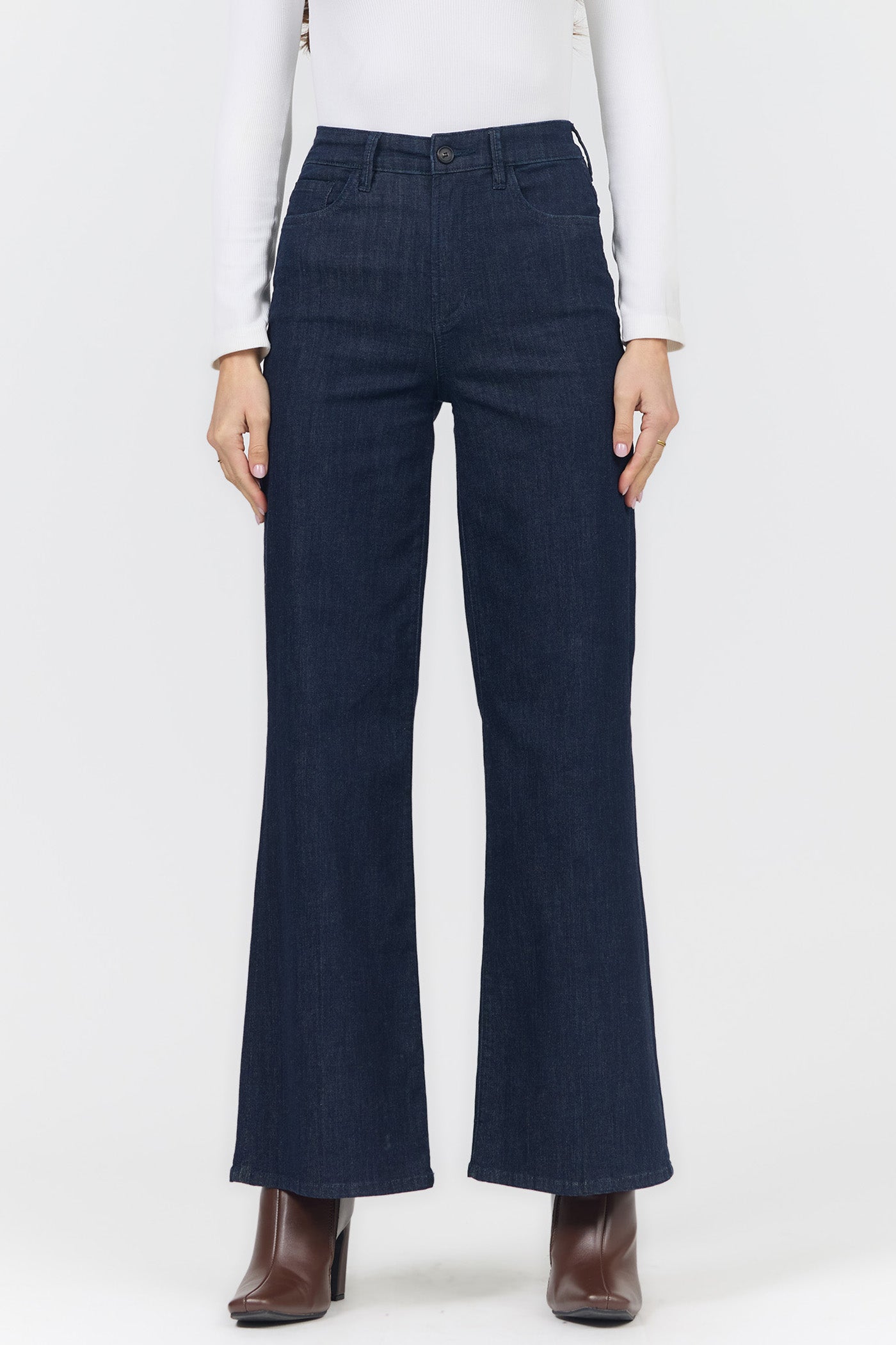 Fiona High Rise Wide Leg Zodiac