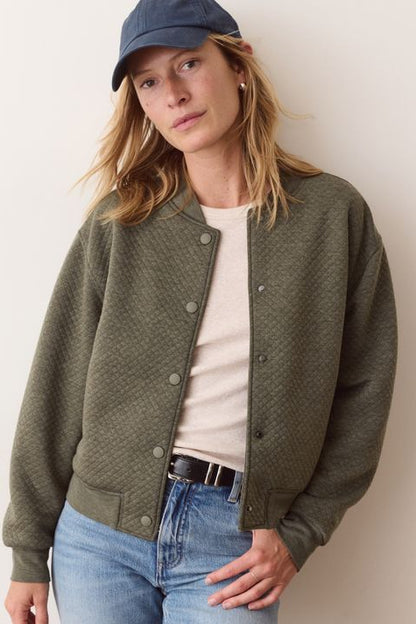 Corbet Quilted Bomber