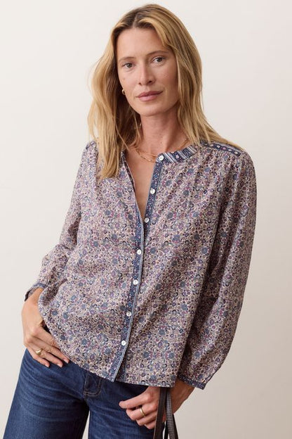Vivian Button Through Blouse