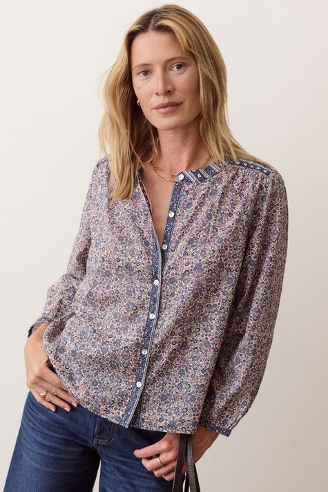 Vivian Button Through Blouse