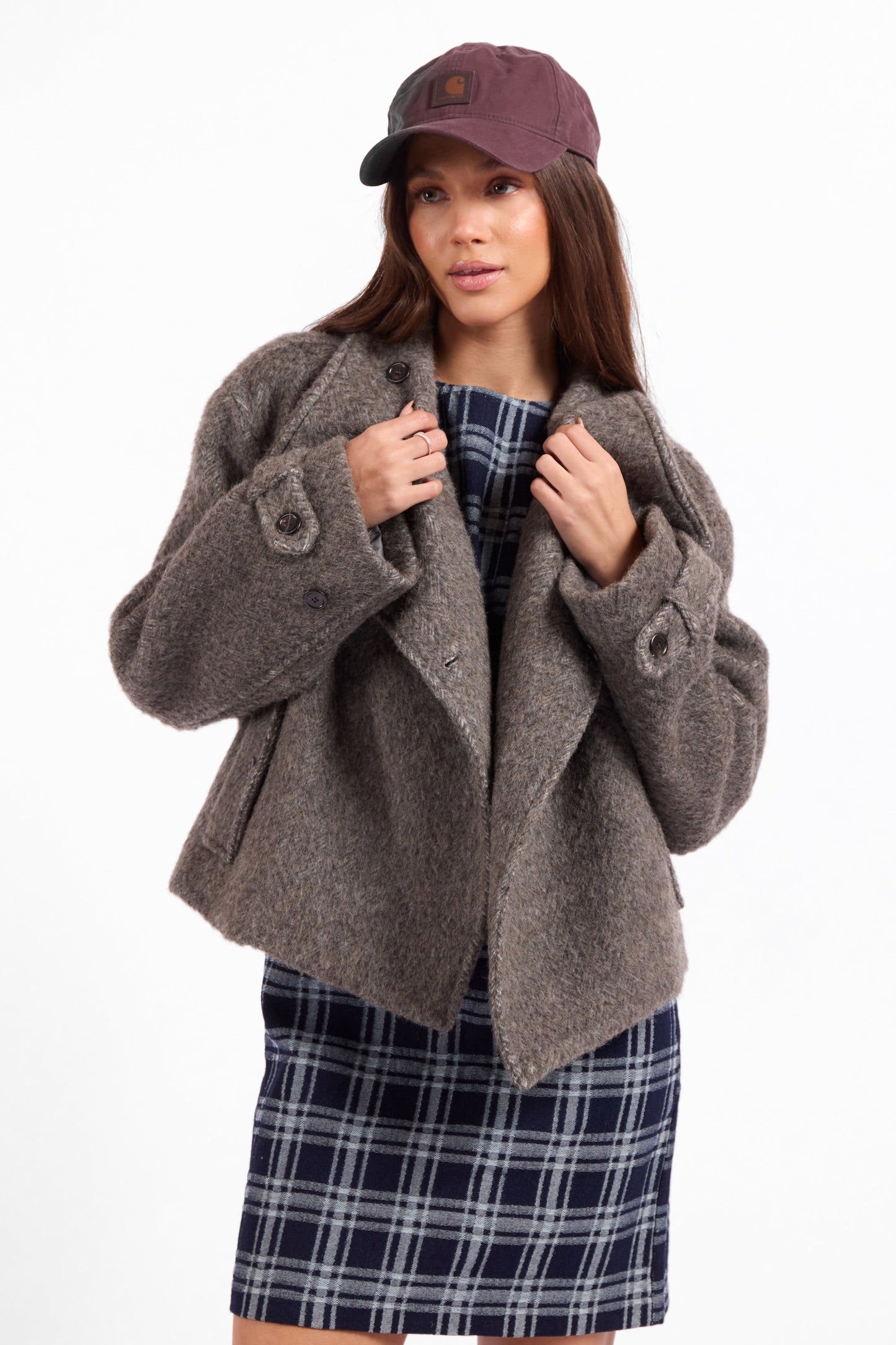 Boston Oversized Collar Jacket