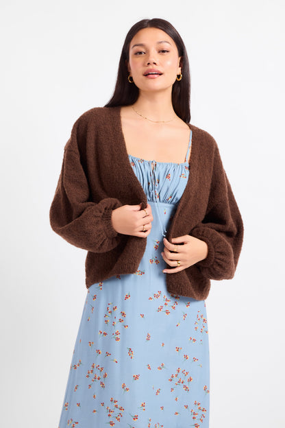 Marley Dolman Sleeve Open Cardigan