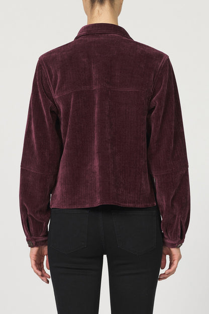 Gina Cropped Corduroy Jacket