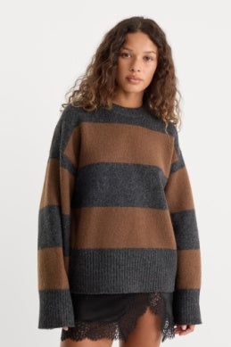The Oversized Crew Sweater