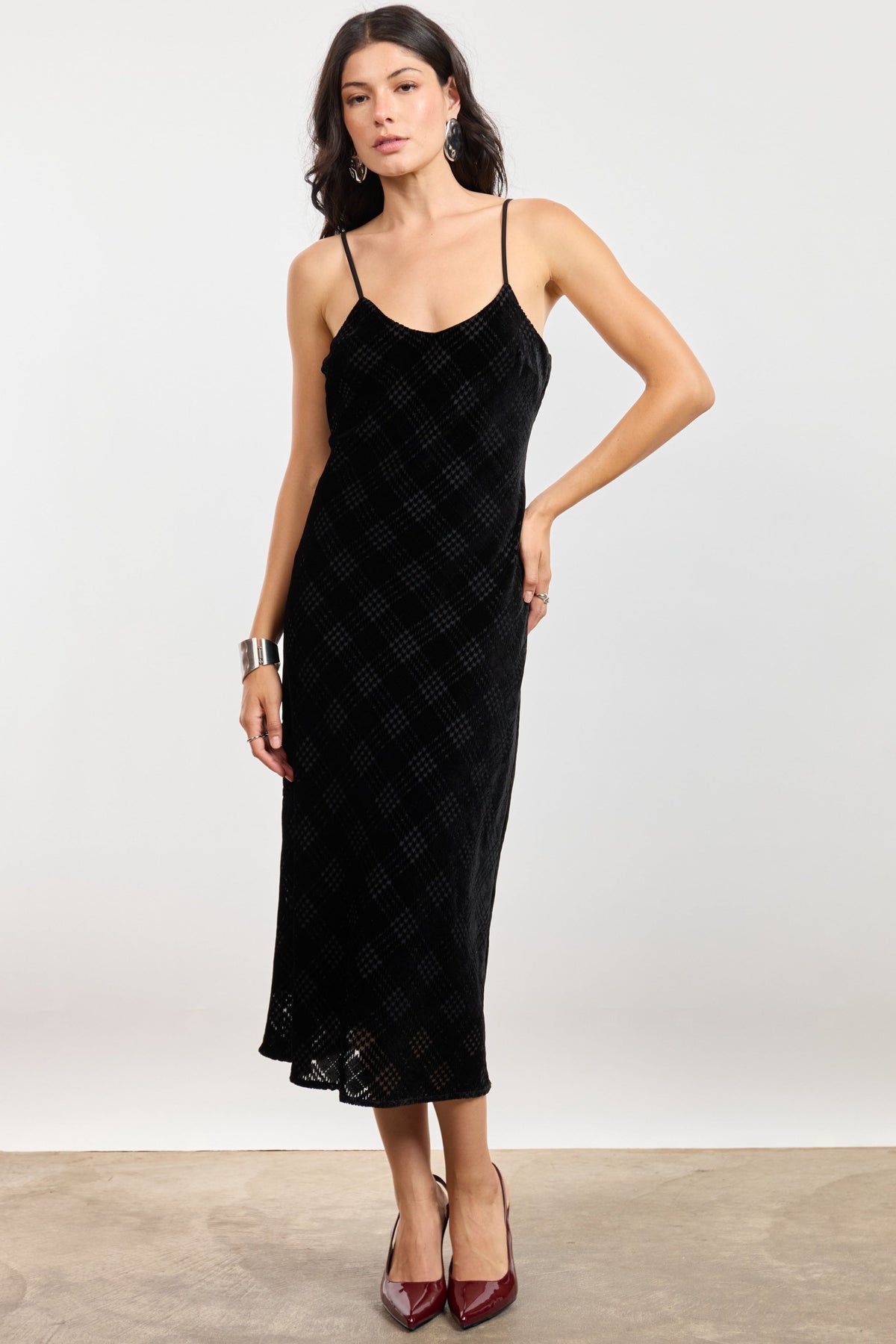 Rhythm Velvet Midi Dress