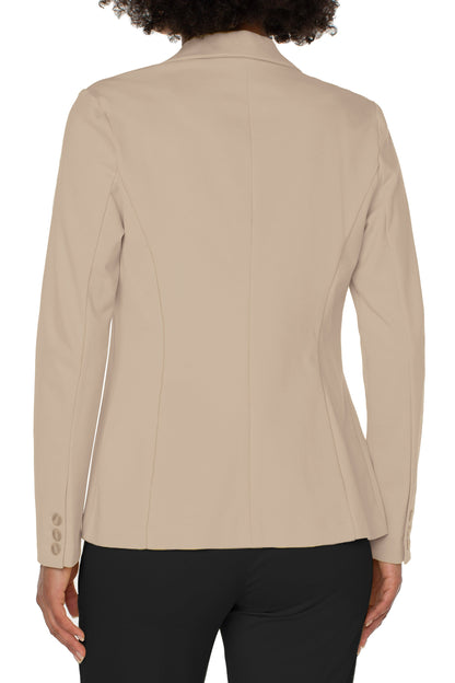 Fitted Blazer Biscuit Tan
