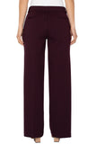 Kelsey Wide Leg Trouser Dark Plum