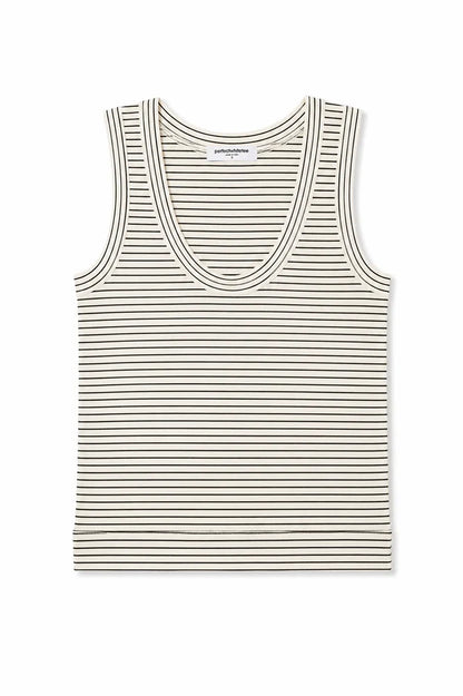 Vicky Stripe Hemp Cotton Tank