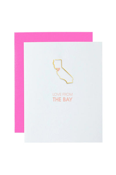 Love From the Bay California Card