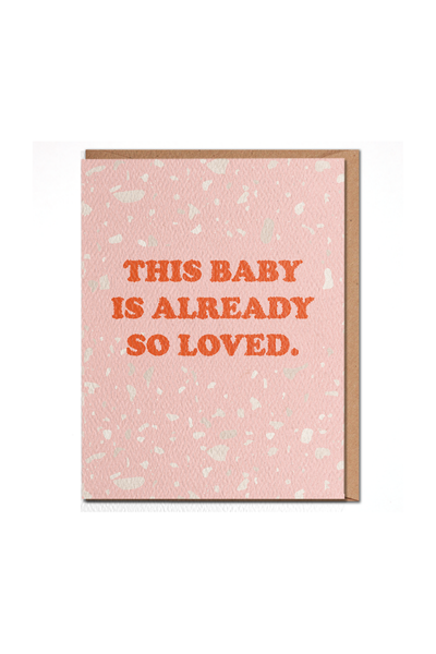 Baby So Loved Card
