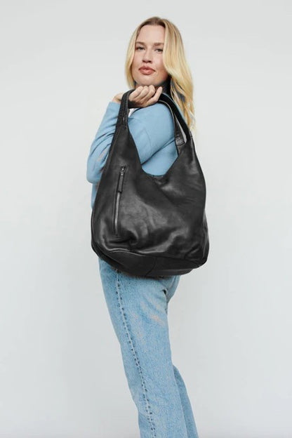 Black Camila Shoulder Bag