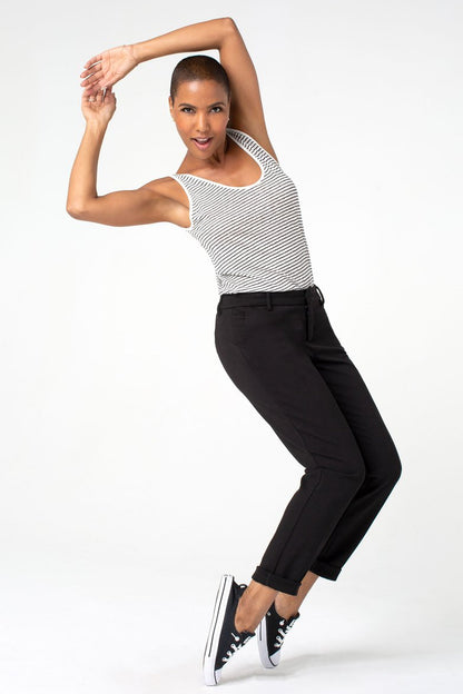 Kelsey Knit Trouser Black