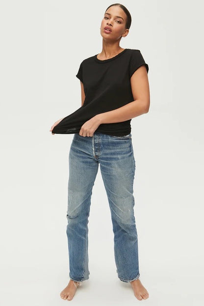 Trudy Crewneck Tee Black