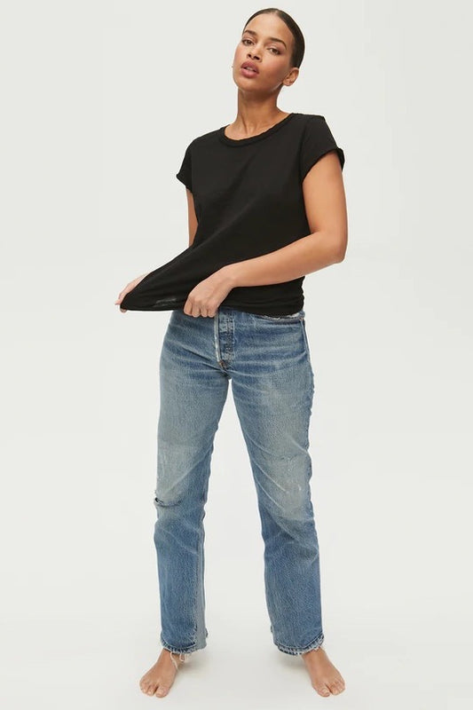 Trudy Crewneck Tee Black
