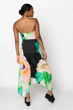 Blurred Dreamy Floral Slip Dress