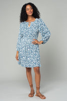 Bohemian Diamond Print Dress