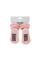 Boss Babe Silly Socks