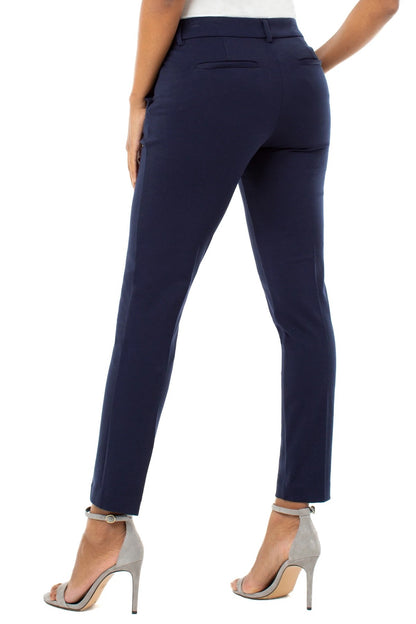Petite Cadet Blue Kelsey Knit Trouser