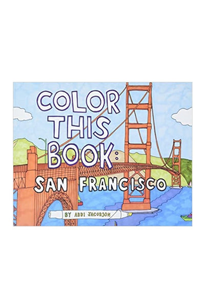 Color this Book: San Francisco