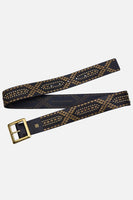 Daya Studded Leather Belt