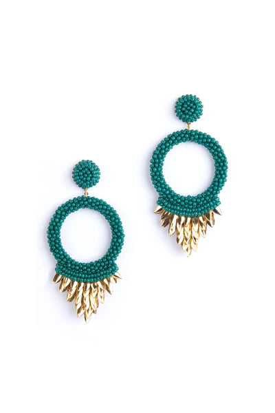 Emerald Franka Earrings