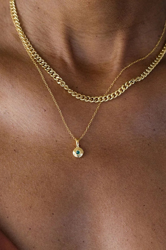 Terra Necklace Emerald